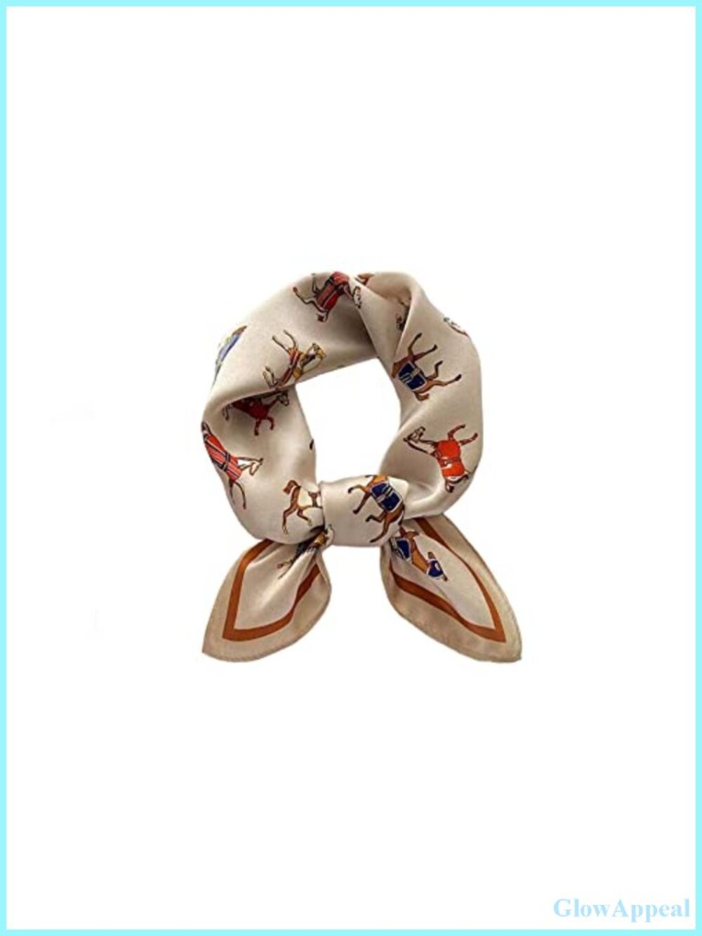 Square 100% Mulberry Silk Hair Scarf Women Silk Head Wrap